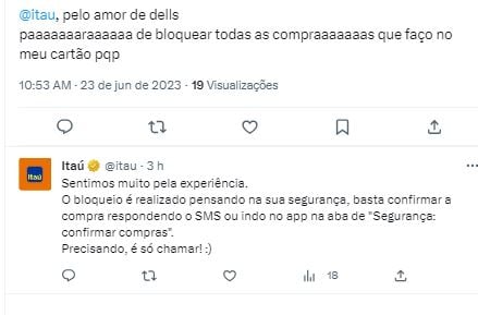 Clientes do banco estão enfurecidos com o Itaú nesta sexta-feira, 23 - Foto Twitter
