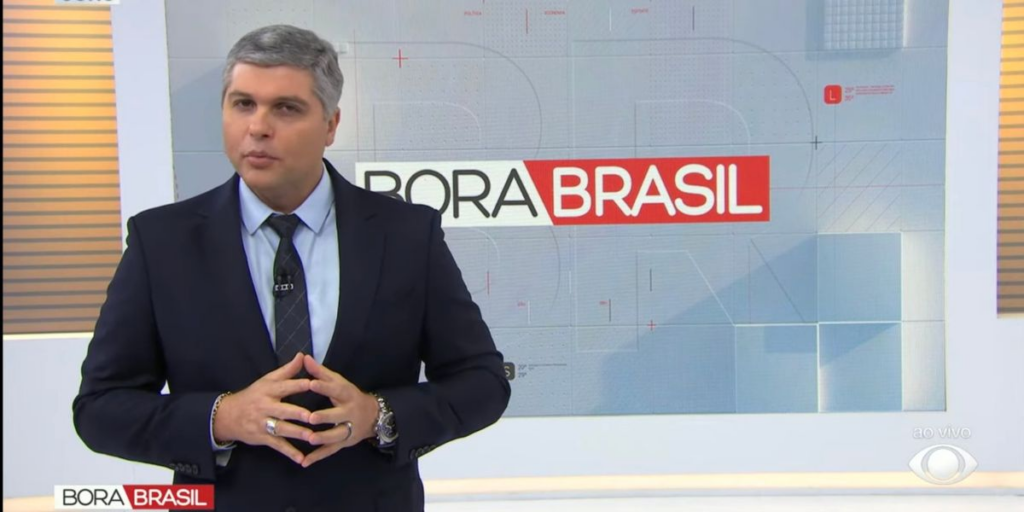 Joel Datena, no 'Bora Brasil' (Foto: Reprodução/ Internet)