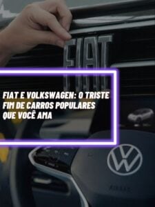 Esses são os carros populares da Fiat e Volkswagen que você ama e infelizmente tiveram triste fim (Foto - Montagem TV Foco).