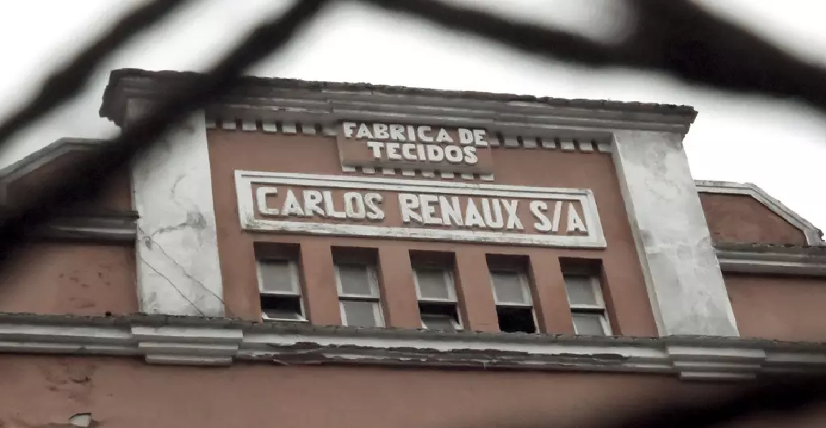 Fábrica de Tecidos Carlos Renaux (Foto: Reprodução/ Internet) Fábrica de Tecidos Carlos Renaux (Foto: Reprodução/ Internet)
