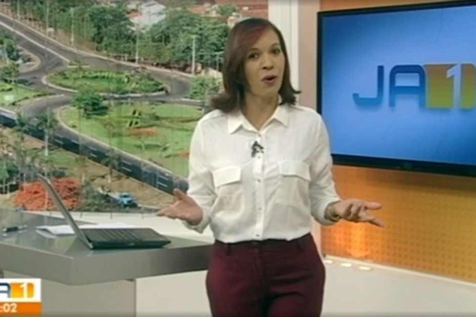 Leilane era editora regional da TV Anhanguera e apresentava o Jornal Anhanguera 1ª Edição - Foto Internet