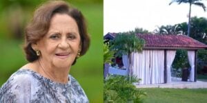 Mansão de Laura Cardoso, em Itu, no interior de São Paulo - Foto Reprodução Globo