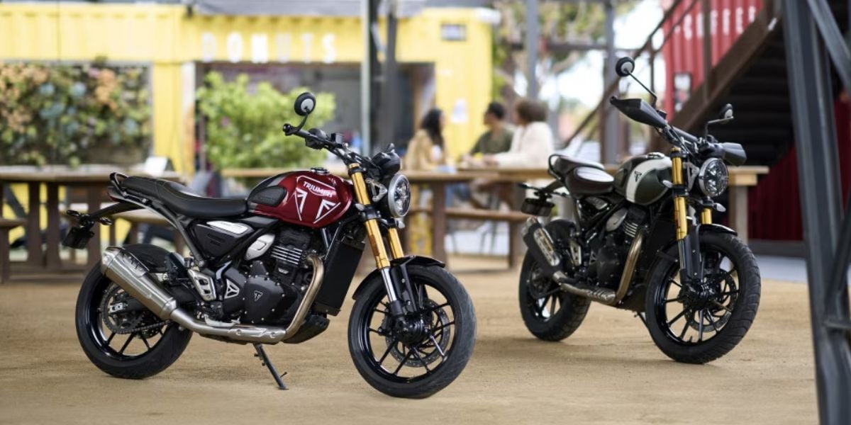 Speed 400 e Scrambler 400X (Foto: Triumph)