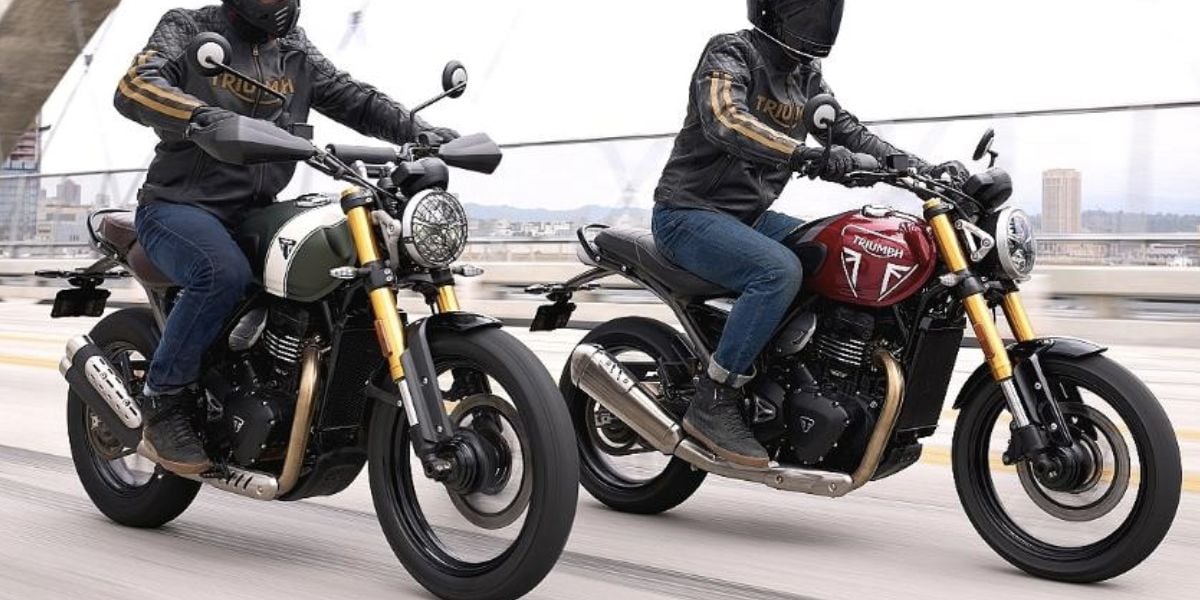 Speed 400 e Scrambler 400X (Foto: Triumph)