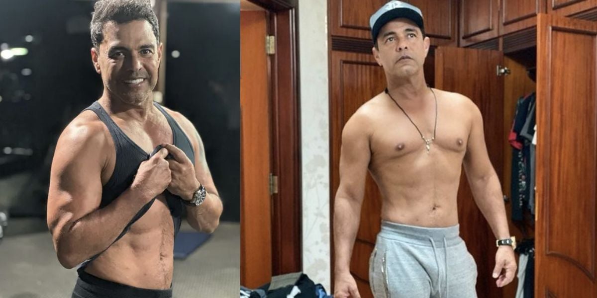 Zezé Di Camargo sem camisa (Foto: Reprodução / Instagram) 