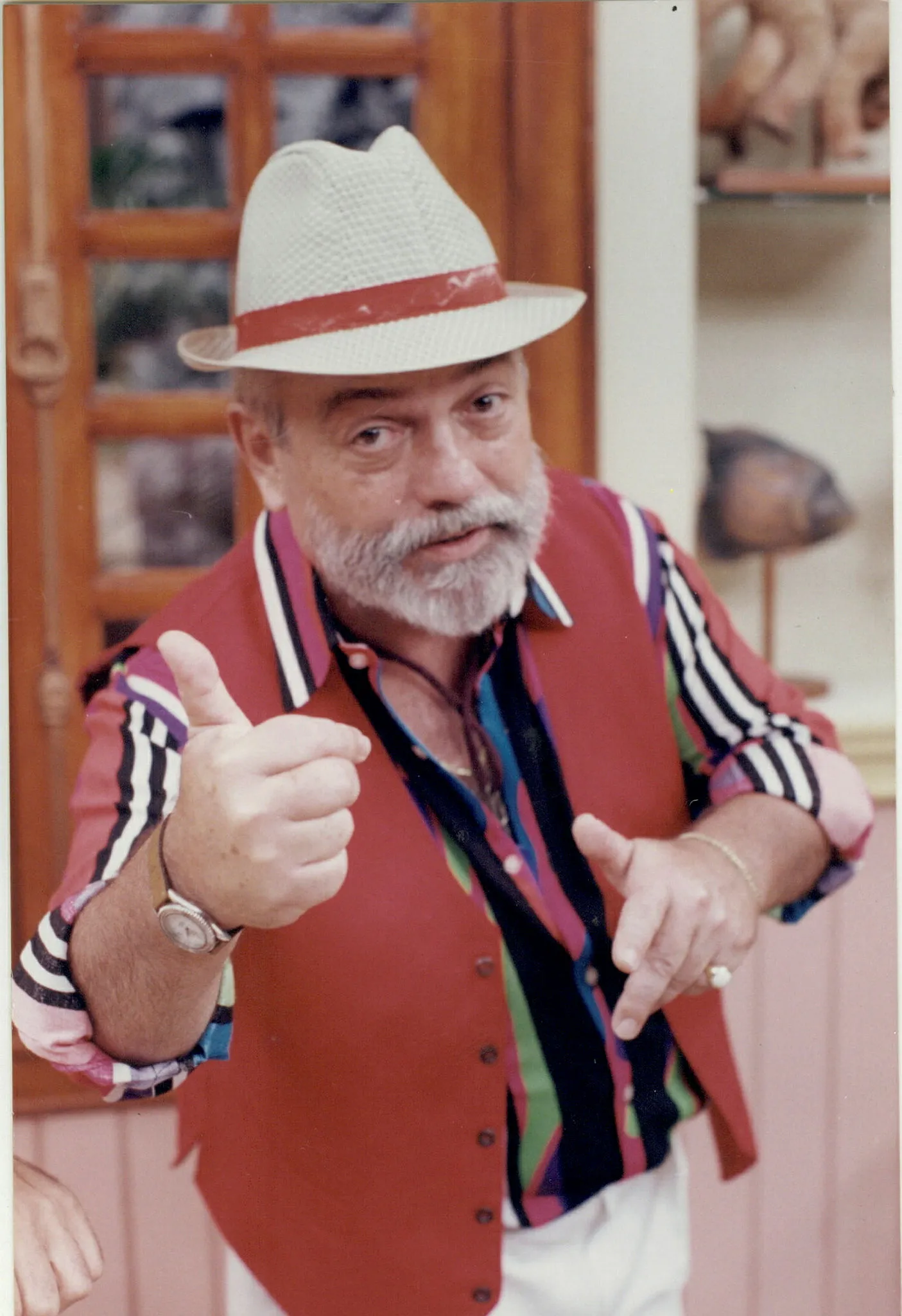 Antônio Pedro atuou na primeira versão de Escolinha do Professor Raimundo, dando vida ao personagem Menudo. — Foto: Acervo Globo