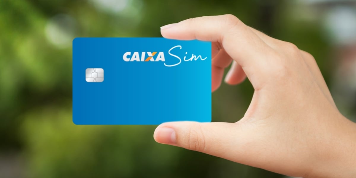 Cartão Caixa Sim tem duas bandeiras: Elo e Visa (Foto: Reprodução/CEF)
