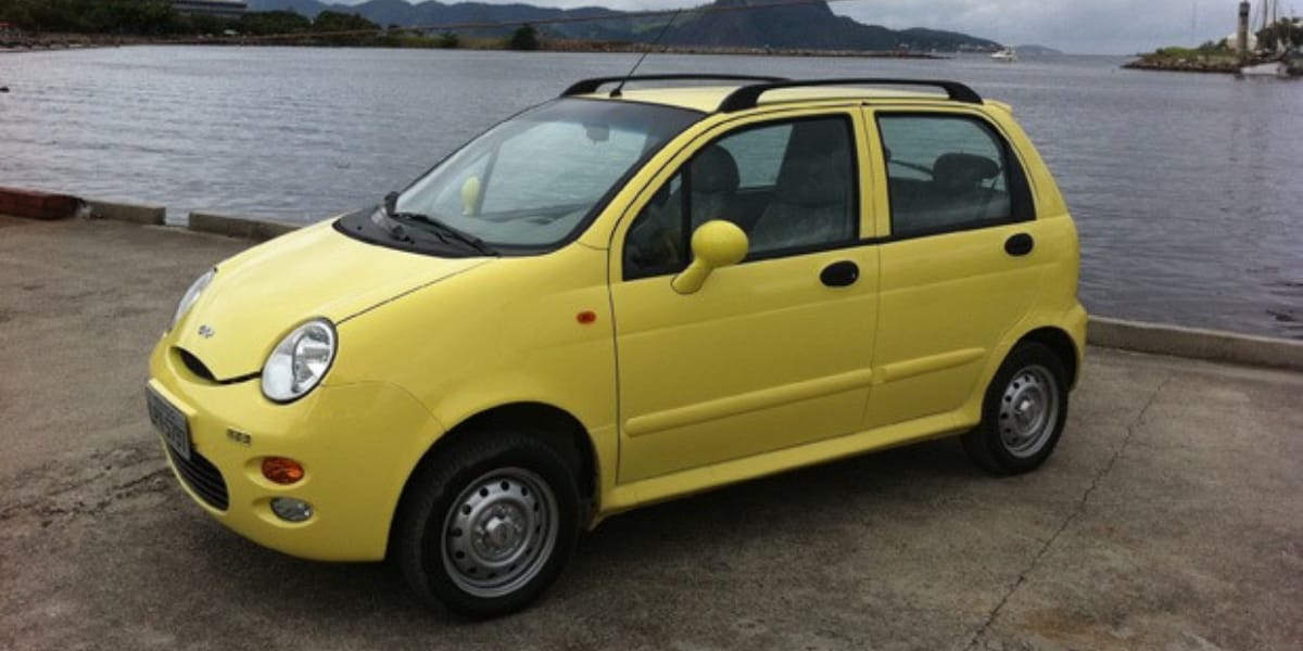 Chery QQ foi o modelo mais famoso da montadora no Brasil (Reprodução: Internet)