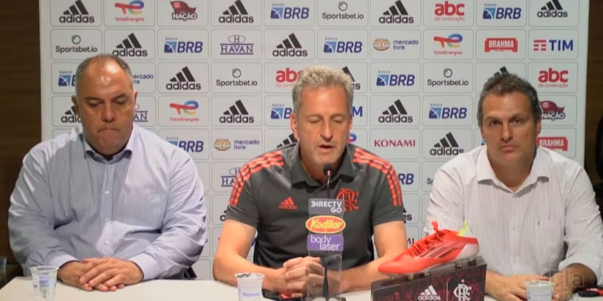 Dirigentes do Flamengo - (Foto: Reprodução)