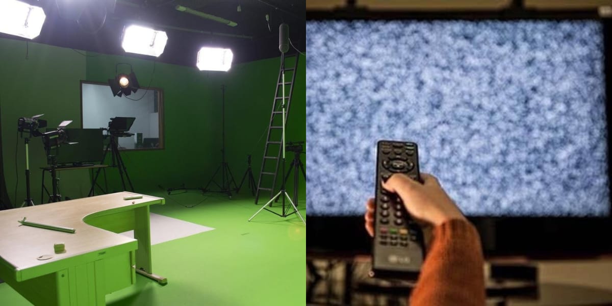 Emissora de TV encerrou transmissões (Reprodução: Montagem TV Foco)