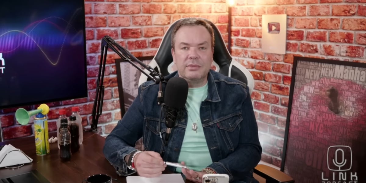 Felipeh Campos no Link Podcast - Foto: Reprodução/Internet