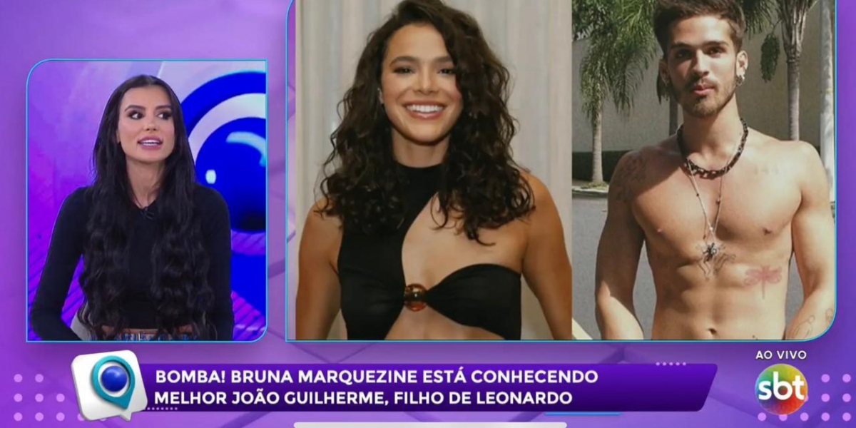 Gaby Cabrini, do "Fofocalizando", fez revelação (Foto: Reprodução/SBT)