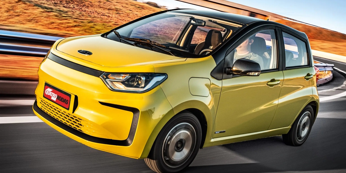 JAC E-JS1 é o carro elétrico mais barato do Brasil (Foto: Reprodução/Quatro Rodas)