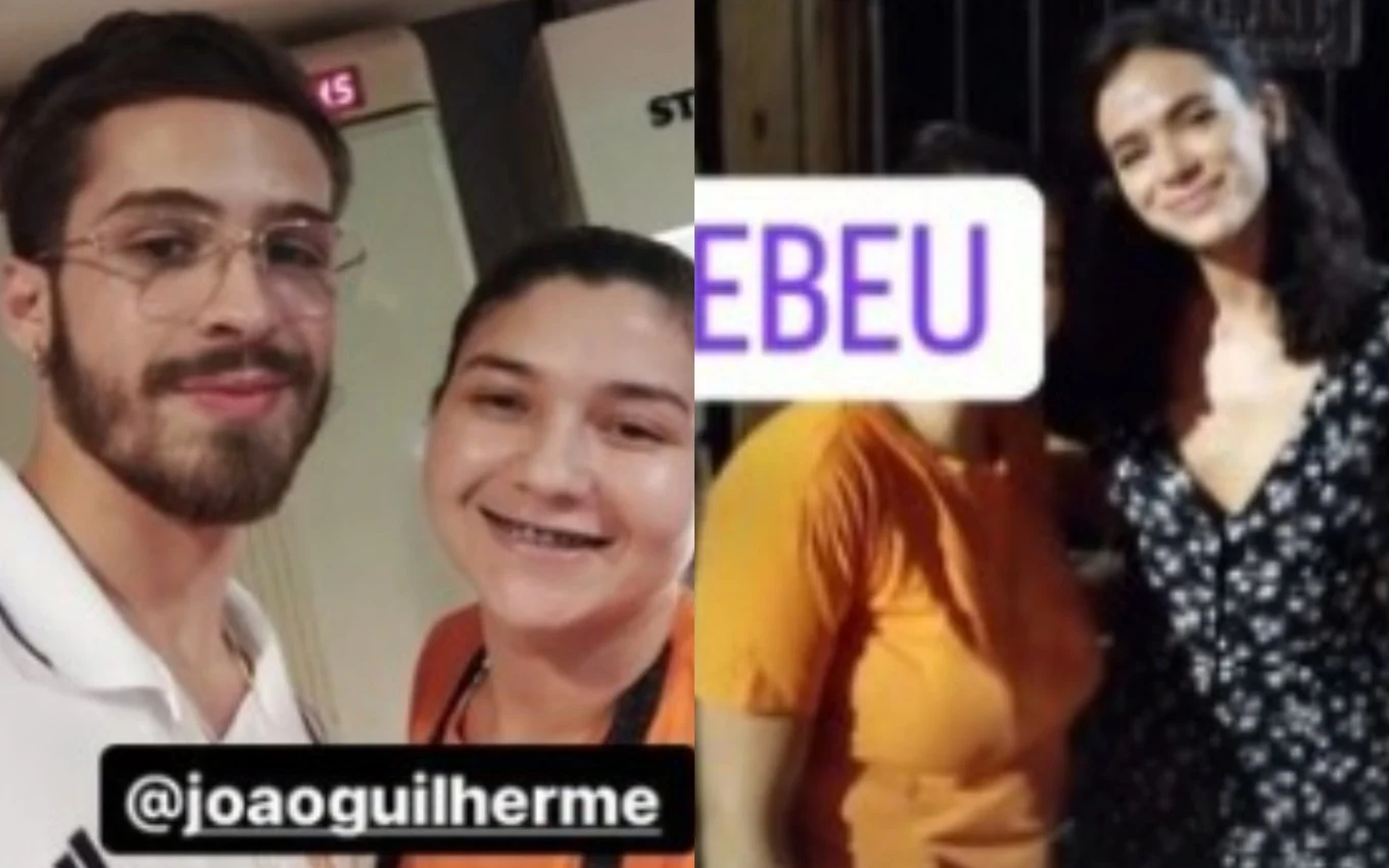 João Guilherme e Bruna Marquezine foram flagrados juntos (Foto: Reprodução/ Internet)