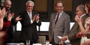 José Wilker e Antônio Fagundes em novela (Reprodução - Globo)