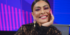 Juliana Paes deixa posto no Caldeirão com Marcos Mion (Foto: Globo)