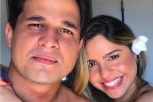 Kaio cezar ao lado da esposa (Foto: Reprodução / Internet)