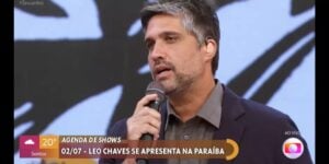 Léo Chaves no Encontro - Foto: Reprodução/Globo
