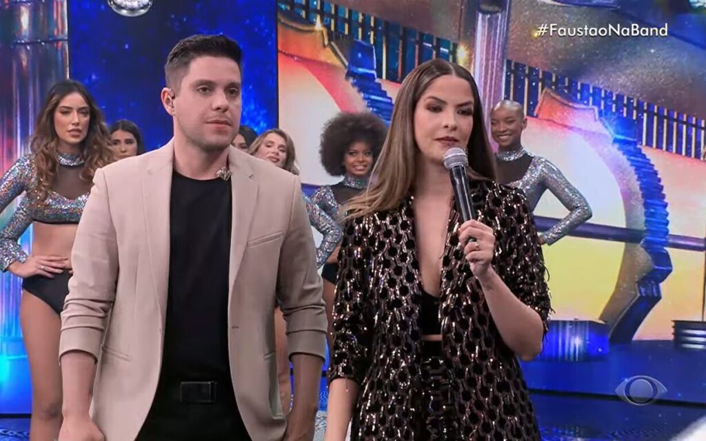 Maria Cecília e Rodolfo (Foto: Band)