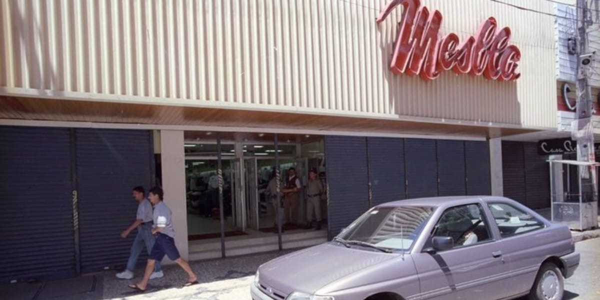 Mesbla fechou suas portas em 1999 (Reprodução: Internet)