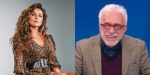 Paula Fernandes e Moacyr Franco (Reprodução - Internet)