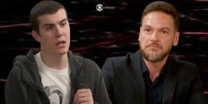 Rafa e Theo em Vai na Fé (Foto: Reprodução / Globo / Montagem TV Foco)