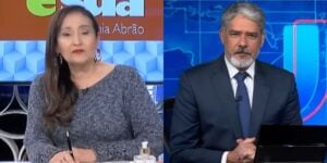 Sonia Abrão deu notícia sobre William Bonner e subiu em audiência (Foto: Reprodução/RedeTV!/TV Globo)