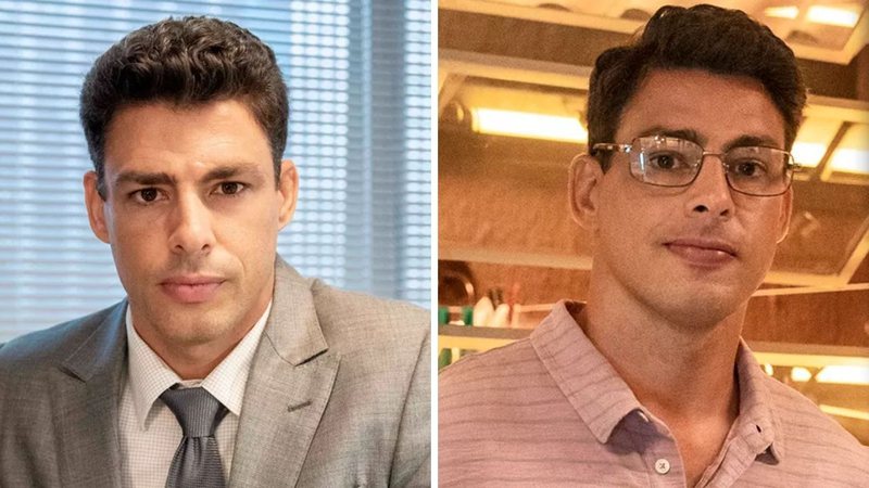 Renato e Cristian, vividos por Cauã Reymond em Um Lugar ao Sol (Foto: Reprodução)