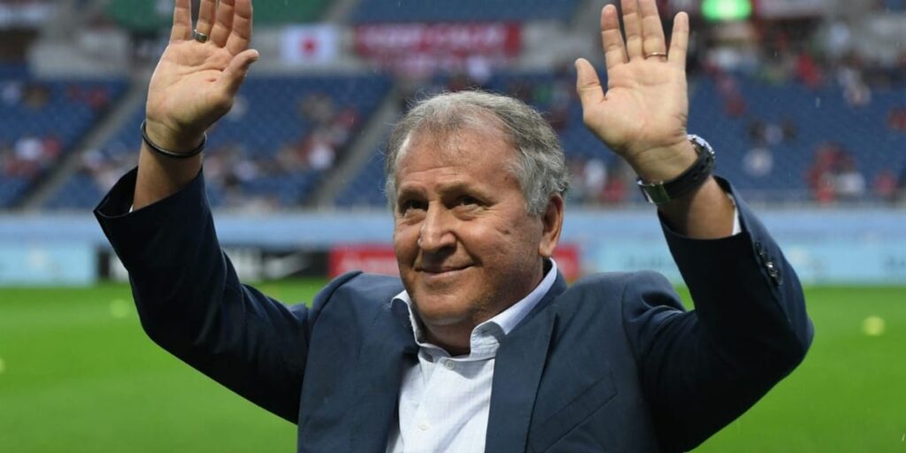 O ex-jogador é um dos principais ídolos do Flamengo, Zico (Reprodução: ©J.LEAGUE)