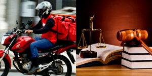 Motoboys e entregadores por aplicativo serão diretamente afetados pela nova lei (Foto Reprodução/Montagem/Tv Foco)