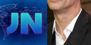 A prisão avassaladora de astro da Globo anunciada dentro do Jornal Nacional  - Montagem TVFOCO