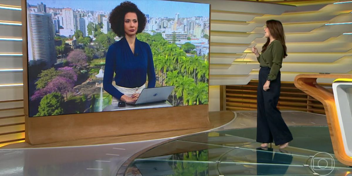 Aline Aguiar e Ana Luiza Guimarães no Bom Dia Brasil (Foto: Reprodução / Globo) Aline Aguiar e Ana Luiza Guimarães no Bom Dia Brasil (Foto: Reprodução / Globo)