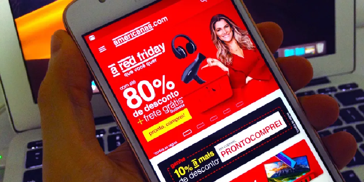 App das Lojas Americanas (Foto: Reprodução/ Internet)