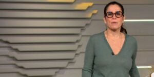 Ana Luiza Guimarães, substituta de Ana Paula Araújo, no Bom Dia Brasil (Foto: Reprodução / Globo)