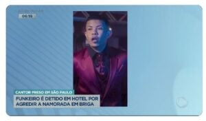 Balanço Geral, da Record, é paralisado com notícia de prisão de cantor famoso - Foto Record Balanço Geral, da Record, é paralisado com notícia de prisão de cantor famoso - Foto Record