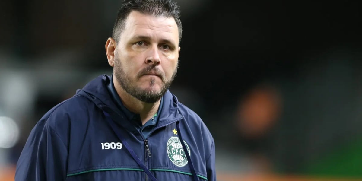 Thiago Koloski, novo técnico do Coritiba (Imagem Geraldo Bubniak/AGB)