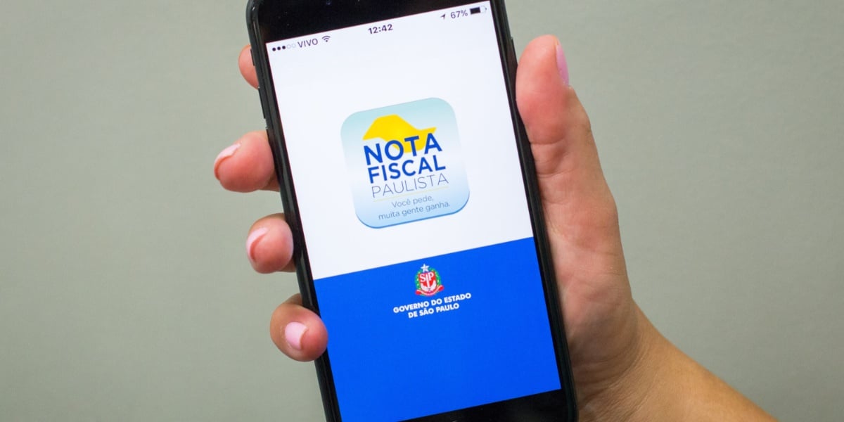 Aplicativo do Nota Fiscal Paulista (Imagem Reprodução Internet)