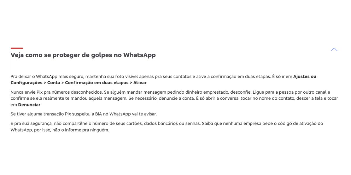 Comunicado Bradesco (Foto: Site oficial) 