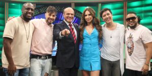 Grupo Br’oz e Stéphanie são os convidados do ‘O Céu é o Limite’ deste sábado (22)