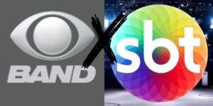Logo da Band e do SBT- Foto Reprodução Internet