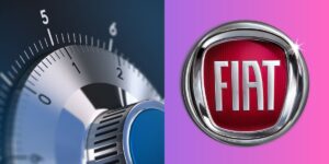 Logo da Fiat e cofre (Reprodução - internet)