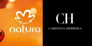 Logo da Natura e da CAROLINA HERRERA - Foto Reprodução Internet