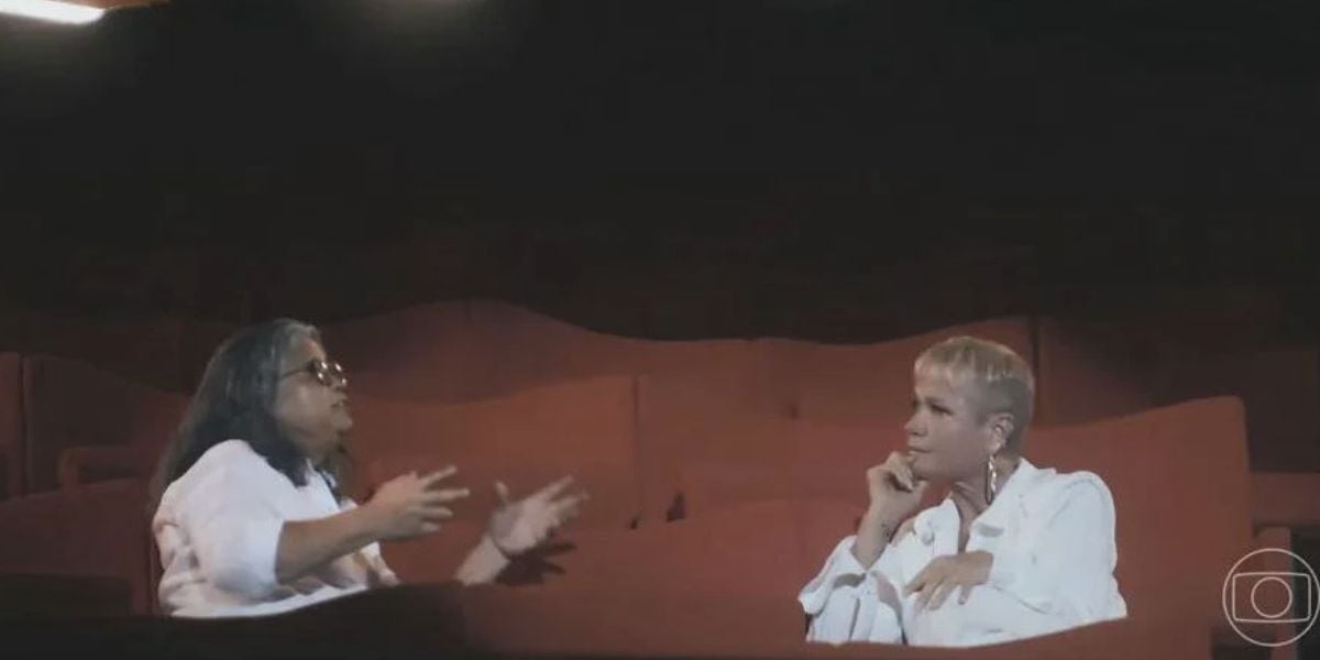 Marlene Mattos e Xuxa em documentário (Foto: Reprodução / Fantástico Globo)