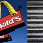 McDonald's e loja fechada (Fotos: Reproduções / Internet / Canva)