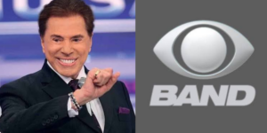 Silvio Santos toma decisão às pressas após assinar contrato com estrela da Band (Reprodução/Montagem TV Foco)