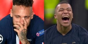 Neymar e Mbappé (Reprodução - Internet)