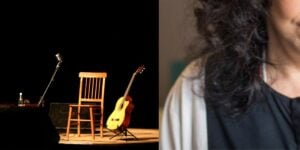 Palco de MPB vazio e Gal Costa cortada - Foto Reprodução Internet