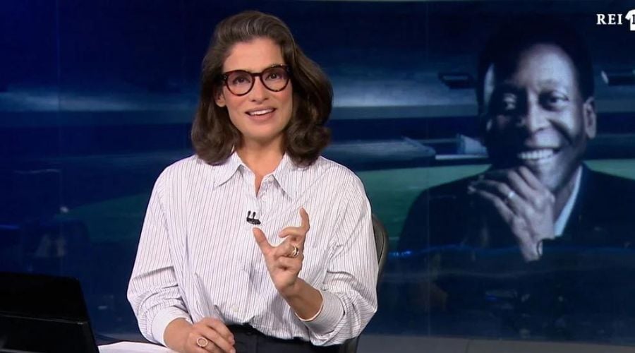 Renata Vasconcellos anunciou morte de Pelé - Foto Globo