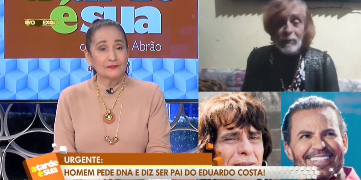 A Tarde É Sua deu espaço para o cantor que garante ser pai do sertanejo (Reprodução: RedeTV!)