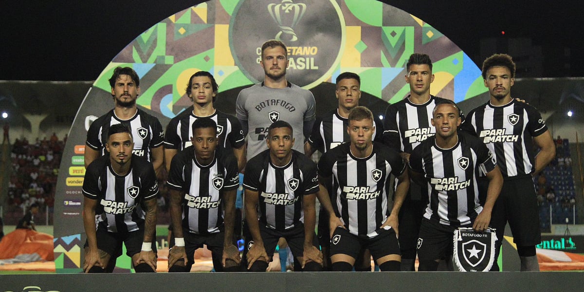 Elenco do Botafogo (Foto: Divulgação/Copa do Brasil)